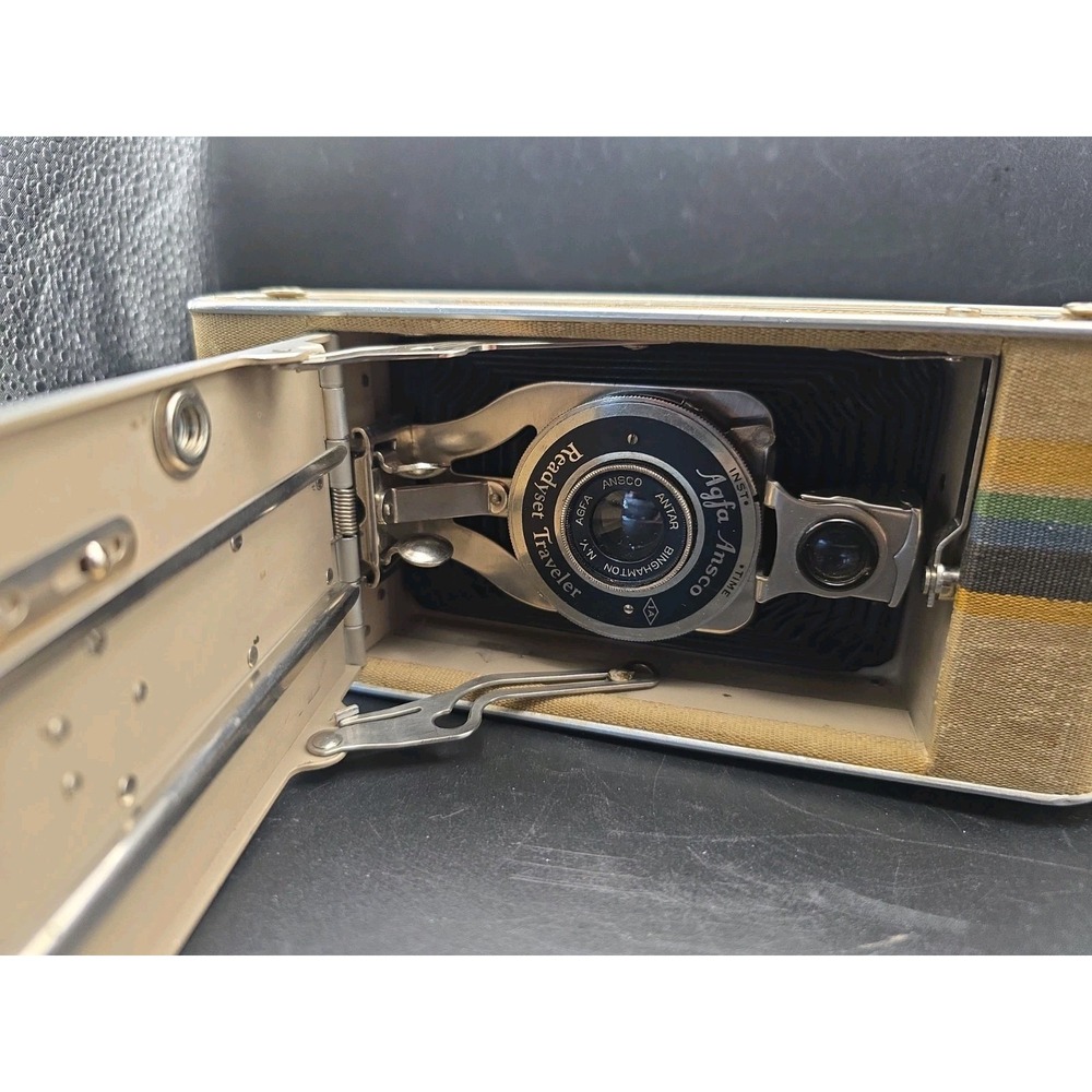 Vintage Agfa Ansco Readyset Traveler Camera No1A 1928-1932/Canvas